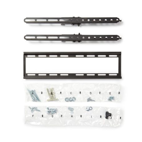 Billenthető TV fali tartó | 23 - 55 " | Maximális támogatott képernyő súly: 35 kg | Dönthető: 12 ° | Maximális fal távolság: 38 mm | Acél | Fekete