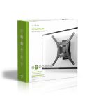 Minden Irányban Mozgatható TV fali tartó | 10 - 32 " | Maximális támogatott képernyő súly: 30 kg | Dönthető | Forgatható | Maximális fal távolság: 68 mm | Maximális fal távolság: 68 mm | 1 Forgás Pont | Acél | Fekete