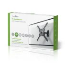 Minden Irányban Mozgatható TV fali tartó | 23 - 55 " | Maximális támogatott képernyő súly: 30 kg | Dönthető | Forgatható | Maximális fal távolság: 67 mm | Maximális fal távolság: 197 mm | 2 Forgás Pont | ABS / Acél | Fekete