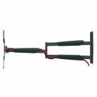 Minden Irányban Mozgatható TV fali tartó | 13 - 86 " | Maximális támogatott képernyő súly: 60 kg | Dönthető | Forgatható | Maximális fal távolság: 70 mm | Maximális fal távolság: 1020 mm | 3 Forgás Pont | ABS / Acél | Fekete