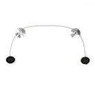 Fix TV fali tartó | 37-70 " | Maximális támogatott képernyő súly: 50 kg | Maximális fal távolság: 14.5 mm | Rögzítő kábel | ABS / Acél | Fekete / Fém