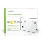 Fix TV fali tartó | 37-70 " | Maximális támogatott képernyő súly: 50 kg | Maximális fal távolság: 14.5 mm | Rögzítő kábel | ABS / Acél | Fekete / Fém