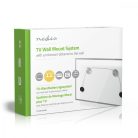 Fix TV fali tartó | 37-70 " | Maximális támogatott képernyő súly: 50 kg | Maximális fal távolság: 14.5 mm | Rögzítő kábel | ABS / Acél | Fekete / Fém