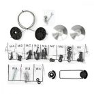 Fix TV fali tartó | 37-70 " | Maximális támogatott képernyő súly: 50 kg | Maximális fal távolság: 14.5 mm | Rögzítő kábel | ABS / Acél | Fekete / Fém