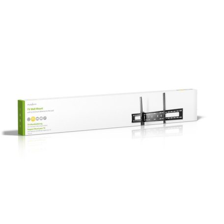 Billenthető TV fali tartó | 60 - 100 " | Maximális támogatott képernyő súly: 75 kg | Dönthető: 5 ° | Maximális fal távolság: 85 mm | Acél | Fekete