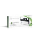 Minden Irányban Mozgatható TV fali tartó | 37 - 80 " | Maximális támogatott képernyő súly: 35 kg | Dönthető | Forgatható | Maximális fal távolság: 75 mm | Maximális fal távolság: 330 mm | 6 Forgás Pont | Acél | Fekete