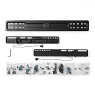 Billenthető TV fali tartó | 37-70 " | Maximális támogatott képernyő súly: 35 kg | Dönthető: -12 ° | Maximális fal távolság: 30 mm | Acél | Fekete