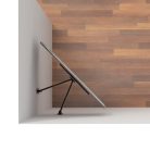 Minden Irányban Mozgatható TV fali tartó | 32 - 70 " | Maximális támogatott képernyő súly: 40 kg | Dönthető | Forgatható | Maximális fal távolság: 80 mm | Maximális fal távolság: 520 mm | 3 Forgás Pont | Acél | Fekete