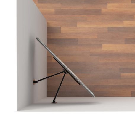 Minden Irányban Mozgatható TV fali tartó | 32 - 70 " | Maximális támogatott képernyő súly: 40 kg | Dönthető | Forgatható | Maximális fal távolság: 80 mm | Maximális fal távolság: 520 mm | 3 Forgás Pont | Acél | Fekete