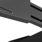 Minden Irányban Mozgatható TV fali tartó | 43 - 90 " | Maximális támogatott képernyő súly: 50 kg | Dönthető | Forgatható | Maximális fal távolság: 19.6 mm | 2 Forgás Pont | ABS / Fém | Fekete