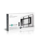 Motoros TV fali tartó | 32 - 60 " | 40 kg | Forgatható | 47 mm | 990 mm | Távvezérelt | Acél | Fekete