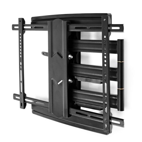 Minden Irányban Mozgatható TV fali tartó | 37 - 80 " | Maximális támogatott képernyő súly: 50 kg | Dönthető | Forgatható | Maximális fal távolság: 70 mm | Maximális fal távolság: 650 mm | 3 Forgás Pont | Acél | Fekete