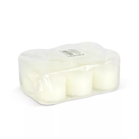 6 db-os mécses betét - fehér - Ø4,1 cm