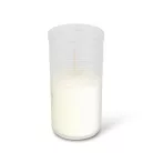 10 db-os mécses betét - Ø4,8 cm - szín: fehér