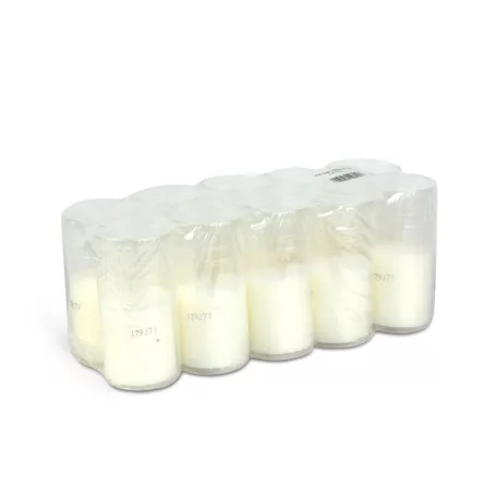 10 db-os mécses betét - Ø4,8 cm - szín: fehér