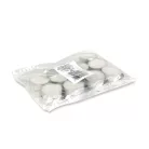 Teamécses - fehér - Ø37 mm - 20 db / csomag