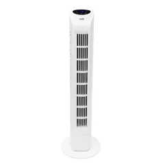   Home TWFR78 oszlopventilátor, 45 W, 3 sebességfokozat, távirányító, kikapcsolás időzítés, oszcillálás