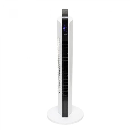 Home TWFR 90 oszlopventilátor, 60 W, 90 cm,  3 fokozat, oszcillálás, távirányító, fehér