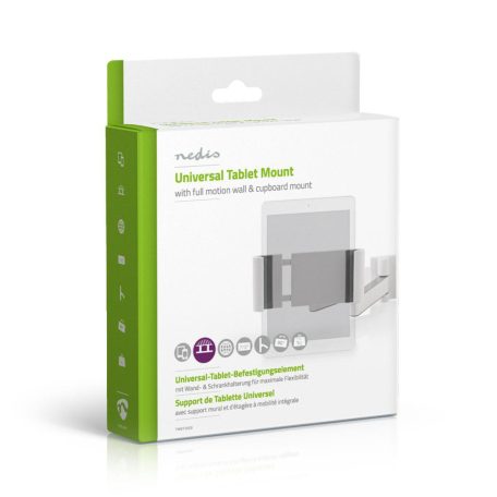 Tablet Tartó | 7 - 12 " | Dönthető Forgatható | Alkalmazás: Fal