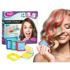 Hajszínező kréta - 4 szín - "Rainbow wave"