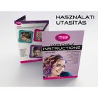 Hajszínező kréta - 4 szín - "Rainbow wave"