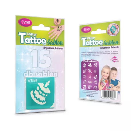 Sablon szett - szülinapos - 15 db-os