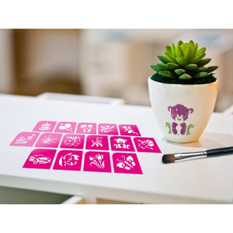 Boldog Születésnapot csillámtetoválás szett