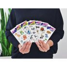 Dinoszauruszos tetoválás matrica szett - 40 db / csomag