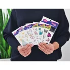 Cuties tetoválás matrica szett - 47 db / csomag