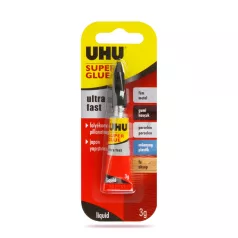 Super Glue pillanatragasztó 3 g liquid