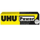 UHU univerzális átlátszó ragasztó POWER TRANSPARENT 45 g