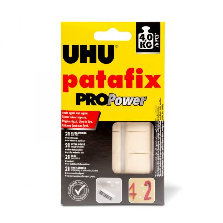 UHU Patafix PROPower - fehér gyurmaragasztó - 21 db / csomag