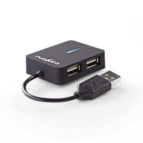 USB hub | USB-A Dugasz | 4x USB A Female | 4-Port port(s) | USB 2.0 | USB-áramellátású