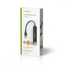 USB hub | USB-A Dugasz | USB-A Aljzat | 4-Port port(s) | USB 3.2 Gen 1 | USB-áramellátású | 4x USB