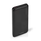 Hordozható töltő | 10000 mAh | 1.5 / 2.0 / 3.0 A | Kimenő csatlakozók száma: 2 | Kimeneti kapcsolat: 1x USB-A / 1x USB-C™ | Bemenő csatlakozók: 1x Micro USB / 1x USB-C™ | PD2.0 18W | Lítium-Polimer