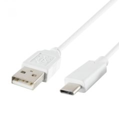 Home USBC 1 töltőkábel, USB-A/USB-C, 1m, 2,1A, adatkábel