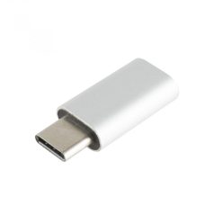   Home USBC A1 átalakító, USB-C dugó, microUSB aljzat, 2,1 A, 240 Mbps