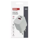 EMOS Univerzális USB töltő GaN PD 20 W max.