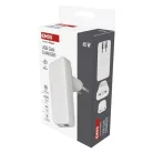 USB hálózati adapter GaN PD 65W, AC + kábel