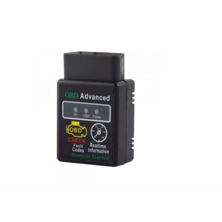 ELM327 Black OBD II autós diagnosztika a telefonon Interfész diagnosztika ELM-327 Mini Bluetooth mobilról vezérelhető