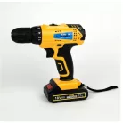 Flinke akkus fúró, csavarozó 18V 58 részes fúrógép kofferban (FK-8002) 2db akkumulátorral, töltővel és 58db kiegészítővel