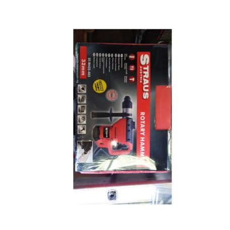 STRAUS Big Hammer fúrókalapács 1100W SDS PLUS ST/RH32-403 SDS tokmány véső és fúró funkció bontókalapács VAR7316