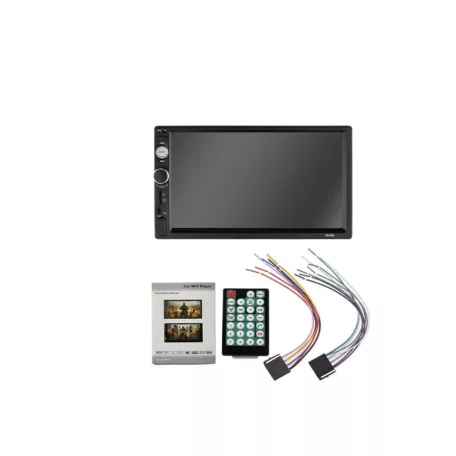 ADIVOX 2DIN autórádió multimédiás Fejegység, 2xDIN, 7 LCD, RDS, BT, " tükrözés funkció multimédia lejátszó távirányító, fix 7,0"-os érintőképernyős LCD