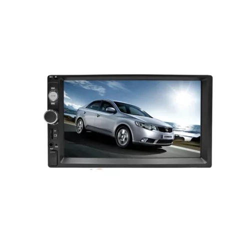 CARLINE 2DIN autórádió multimédiás Fejegység, 2xDIN, 7 LCD, RDS, BT, " tükrözés funkció multimédia lejátszó távirányító, fix 7,0"-os érintőképernyős LCD