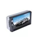 CARLINE 2DIN autórádió multimédiás Fejegység tolatókamerával , 2xDIN, 7 LCD, RDS, BT, " tükrözés funkció multimédia lejátszó távirányító, fix 7,0"-os érintőképernyős LCD