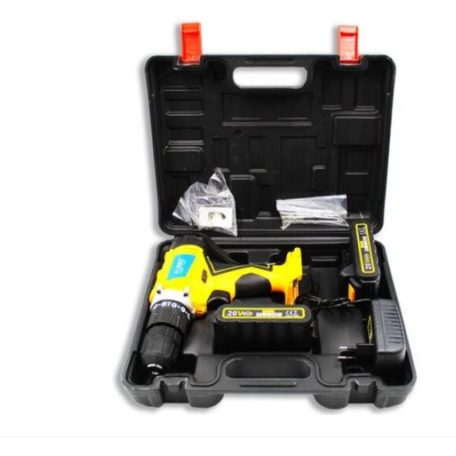 Flinke akkus fúró, csavarozó 20V (FK-8012) 2db akkumulátorral és töltővel kofferban fk8005 új kód