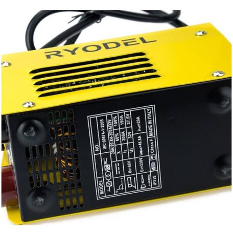 Flinke Ryodel RX/WD 300 Digitális inverteres hegesztőgép (MMA-300A) kijelzős - ajándék fejpajzzsal 300 Amperos ÍV Hegesztő