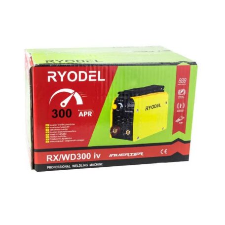 Flinke Ryodel RX/WD 300 Digitális inverteres hegesztőgép (MMA-300A) kijelzős - ajándék fejpajzzsal 300 Amperos ÍV Hegesztő