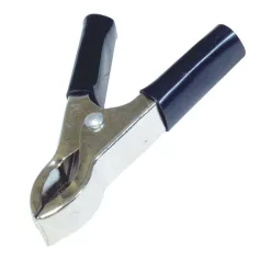   Home VBC 30/BK akkumulátorcsipesz, 30 A, szigetelt, forrasztható, 12 V, 75 mm, fekete
