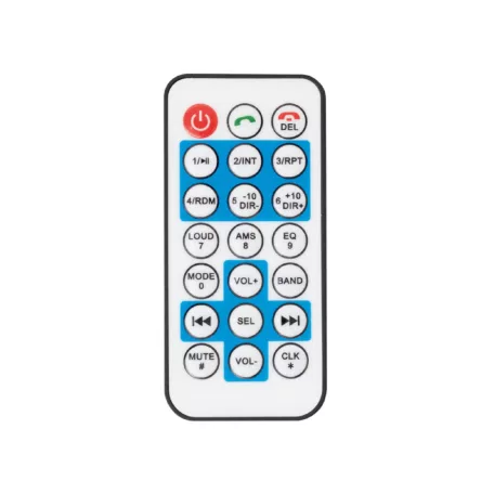 SAL VBT 1100/BL smart autórádió, 4 x 45 W, 4 RCA, FM, BT, USB, SD, AUX, kék LED kijelző és gombok, Android/iOS App
